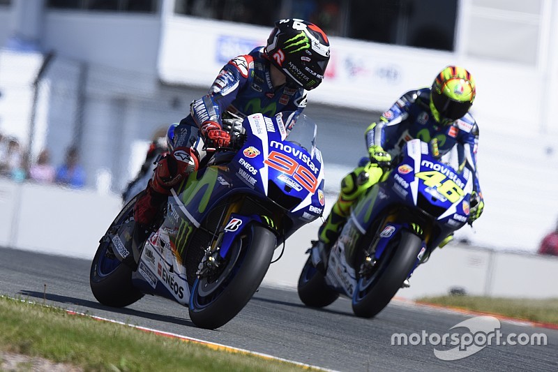 Jorge Lorenzo e Valentino Rossi, Yamaha Factory Racing