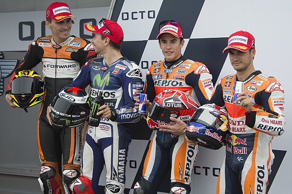 M&aacute;rquez vence a Lorenzo por la pole y Rossi queda cuarto