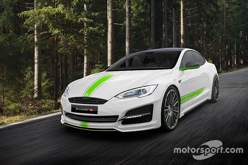 La Tesla Model S a droit à son package Mansory!