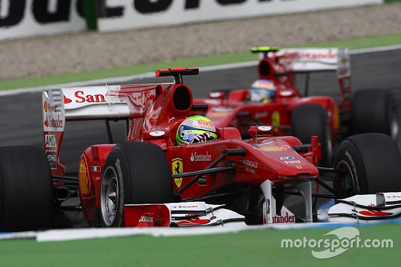 Felipe Massa, Scuderia Ferrari lidera Fernando Alonso, Scuderia Ferrari