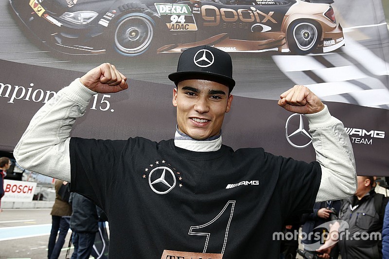 El campe&oacute;n 2015, Pascal Wehrlein, HWA AG