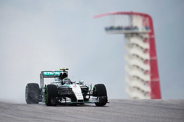 Rosberg fue el m&aacute;s r&aacute;pido en condiciones intermedias en Austin