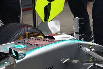 Mercedes haalt S-duct weg