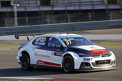 Weltmeister Jose Maria Lopez mit erster WTCC-Bestzeit in Katar