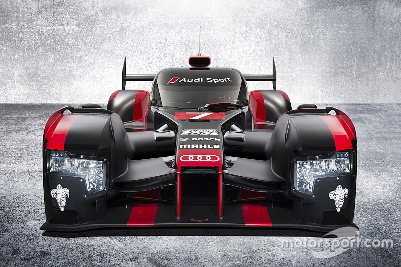奥迪发布2016款LMP1赛车:R18 e-tron quattro RP6