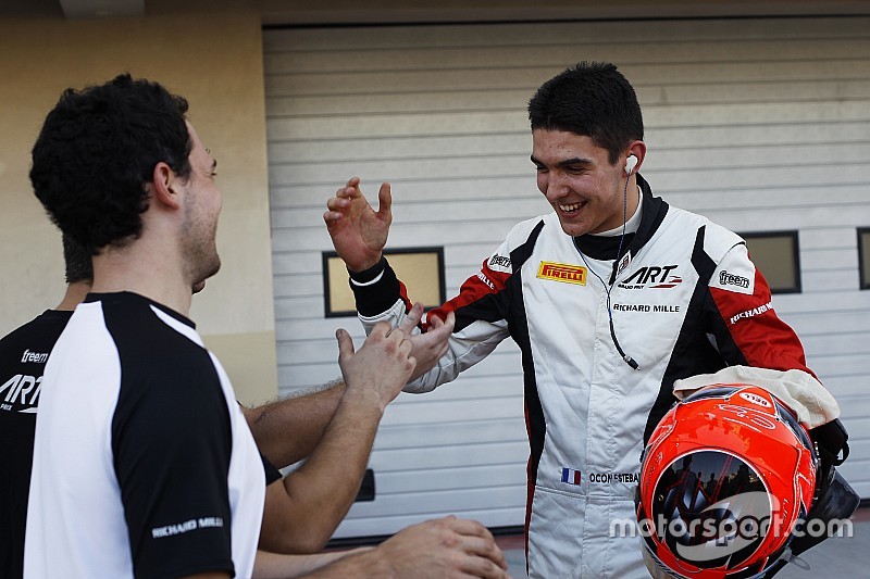 Esteban Ocon scoort GP3-titel in Abu Dhabi