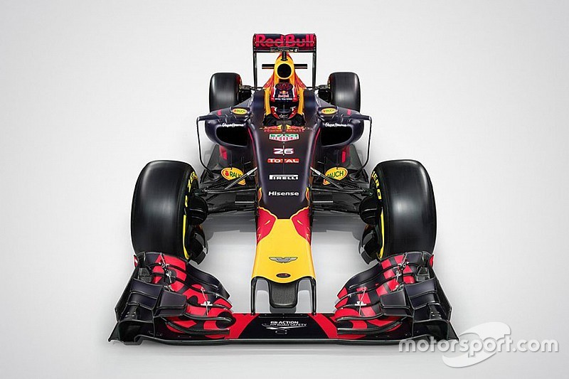 Red Bull Racing RB12 with Aston Martin logo