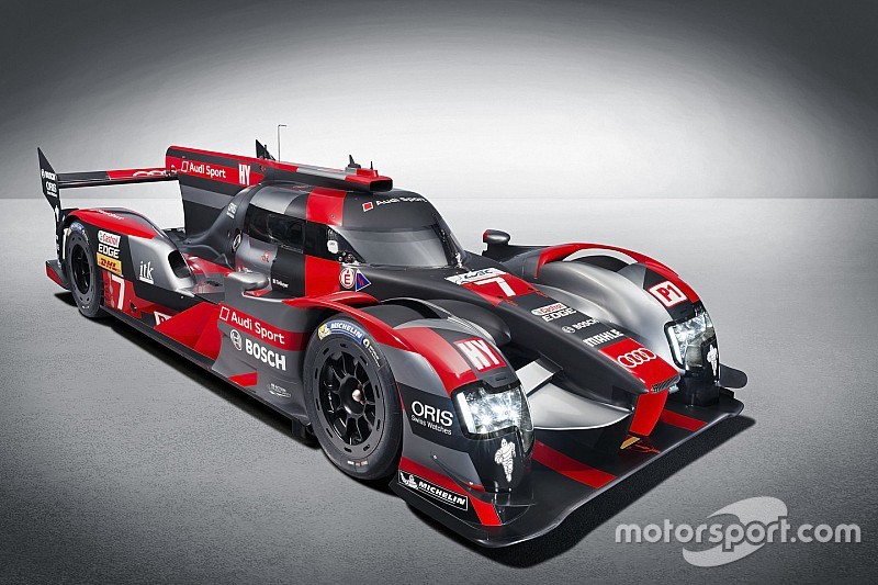 Audi zeigt den R18 e-tron quattro für WEC und Le Mans 2016