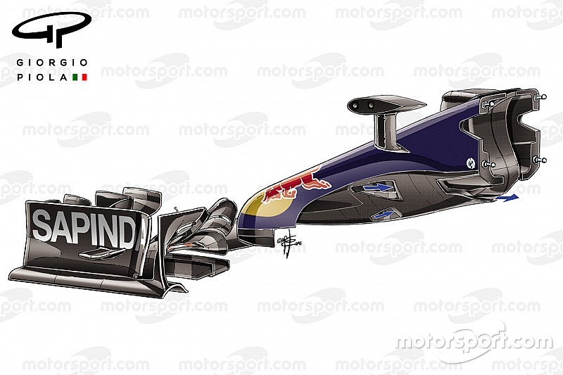 Scuderia Toro Rosso STR11 S duct