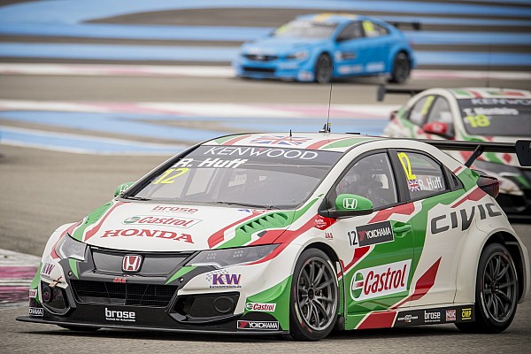 Huff gana en su debut con Honda