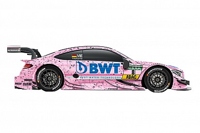 Zweimal Rosa bei Mercedes: Lucas Auer und Christian Vietoris mit identischem DTM-Design