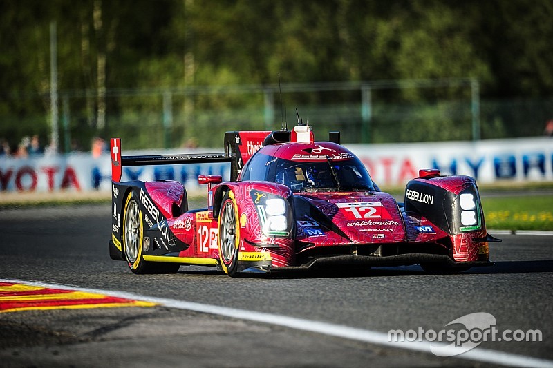 #12 Rebellion Racing Rebellion R-One AER: Nicolas Prost, Nick Heidfeld, Nelson Piquet Jr.