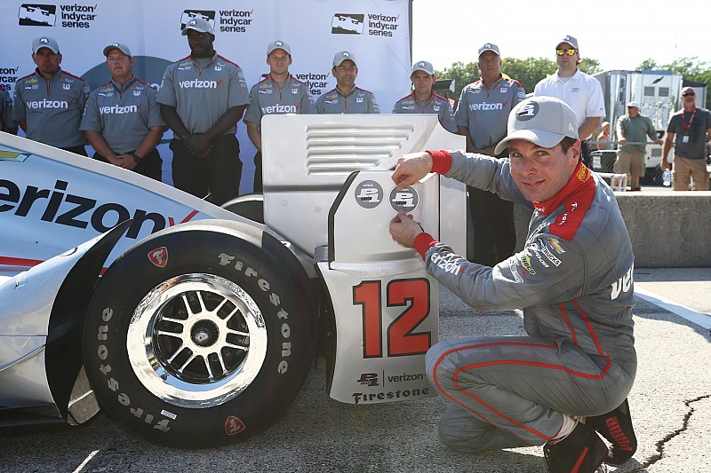 Polesitter Will Power, Team Penske Chevrolet