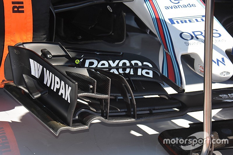 Felipe Massa, Williams F1 Team front wing