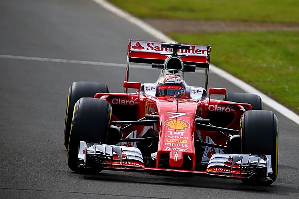 Raikkonen da a Ferrari el liderato en el test de Silverstone