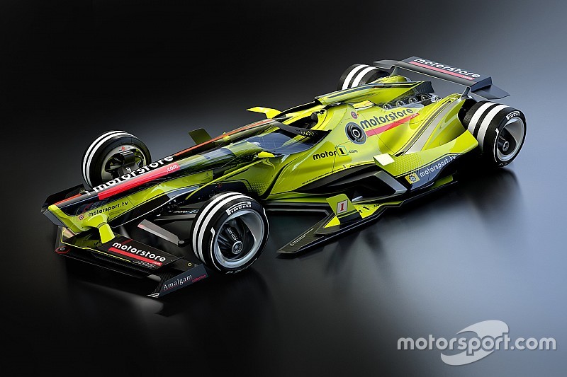 Designstudie: Formel 1 im Jahr 2030