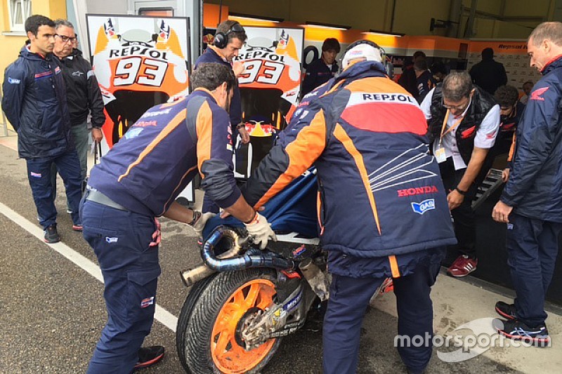 Marc M&aacute;rquez ca&iacute;da Alemania