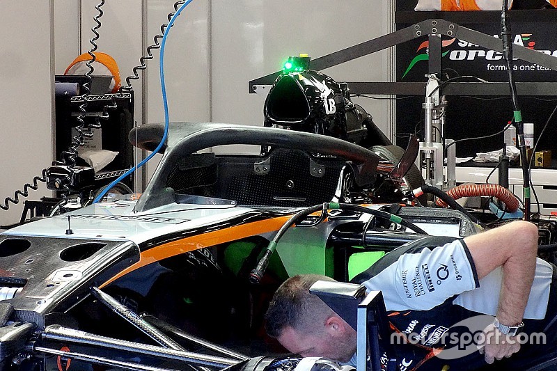 Auch Nico Hülkenberg und Force India testen Halo in Spa-Francorchamps