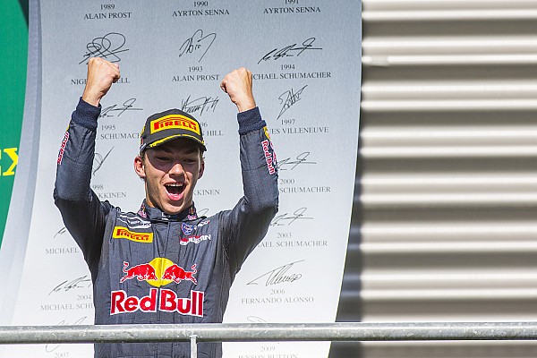 Gasly afirma querer tomar lugar de Kvyat na Toro Rosso