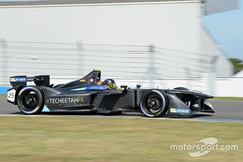 Formel-E-Test in Donington: Vergne mit neuem Rundenrekord