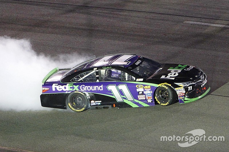 NASCAR: Richmond-Sieg für Denny Hamlin – Chase-Feld komplett