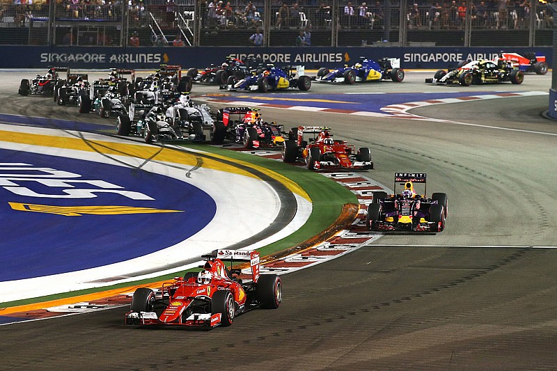 Confira os horários da Fórmula 1 para o GP de Cingapura