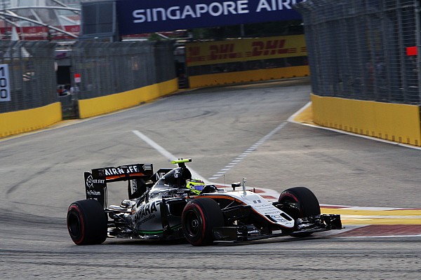 Sergio Pérez no cree que perderá su décimo puesto en Singapur