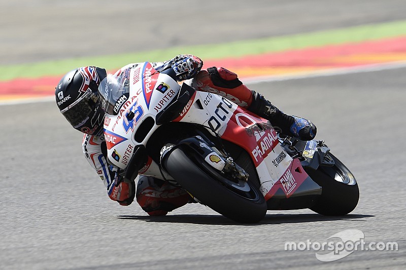 Scott Redding, Octo Pramac Racing, después de chocar