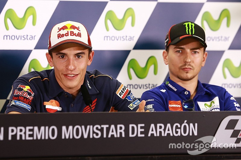 Marc Marquez, Repsol Honda Team, Jorge Lorenzo, Yamaha Factory Racing