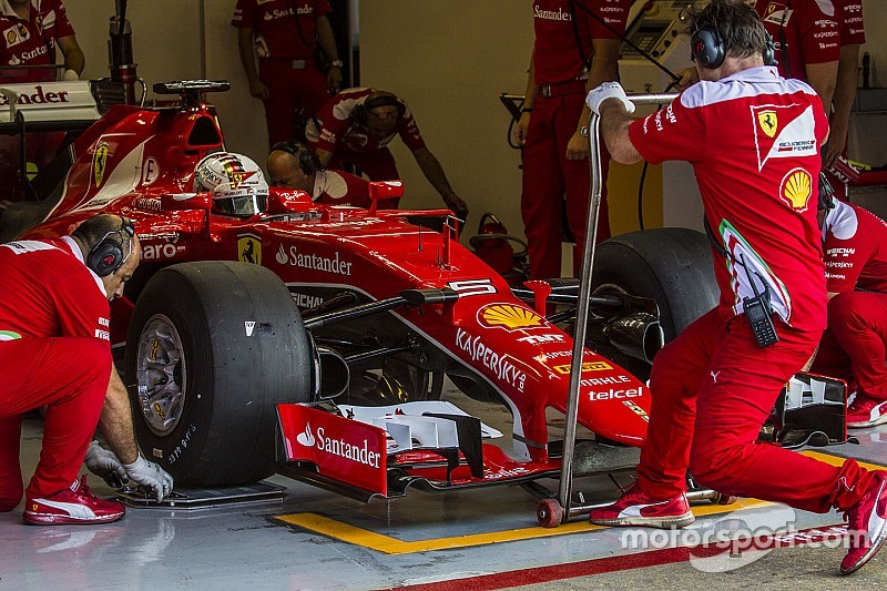 Sebastian Vettel: Testauto simuliert Abtrieb 2017 nicht wirklich genau