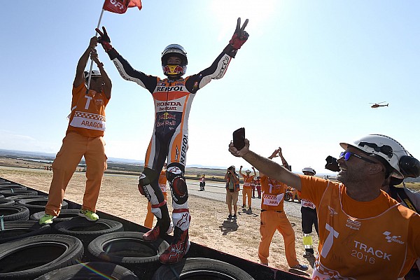 M&aacute;rquez: &ldquo;Es bueno para m&iacute; que Rossi y Lorenzo se peleen entre ellos&rdquo;