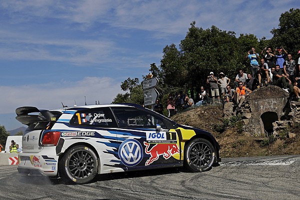 Ogier se aleja en el liderato en Córcega