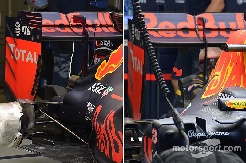 Tech analyse: Verstappen en Ricciardo verschillen van mening over Monkey Seat