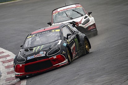 Solberg lidera el Rallycross en un d&iacute;a acortado por lluvia en Argentina