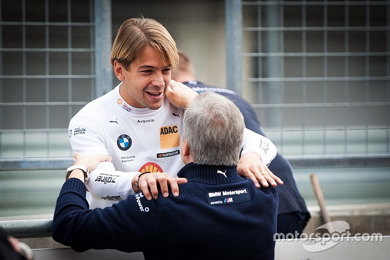 Augusto Farfus, BMW Team MTEK, BMW M4 DTM with Jens Marquardt, BMW Motorsport Director