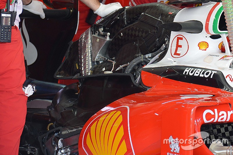 Ferrari SF16-H rear detail