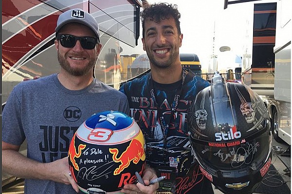 VIDEO: Daniel Ricciardo en su primera carrera de NASCAR