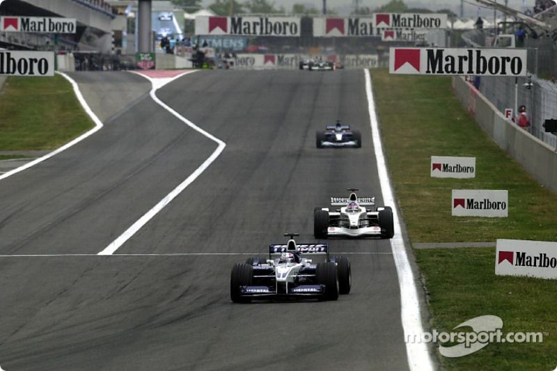 Juan Pablo Montoya y Jacques Villeneuve