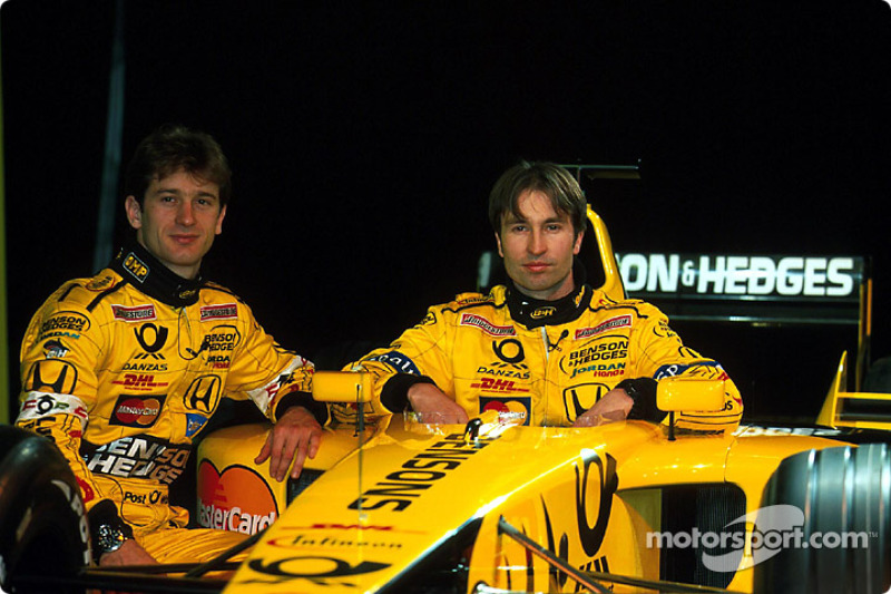 Jarno Trulli et Heinz-Harald Frentzen