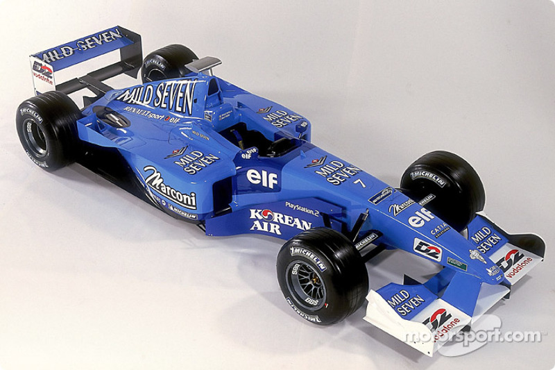 Photo studio de la Benetton B201