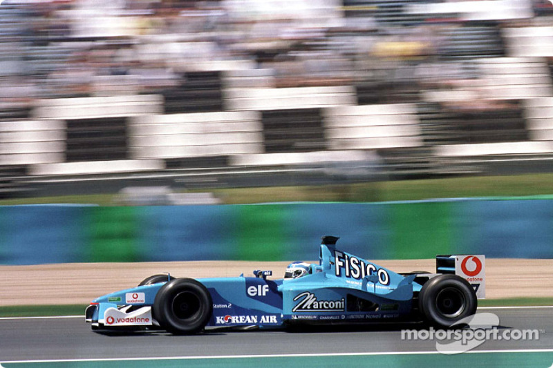 Giancarlo Fisichella en el GP de Francia