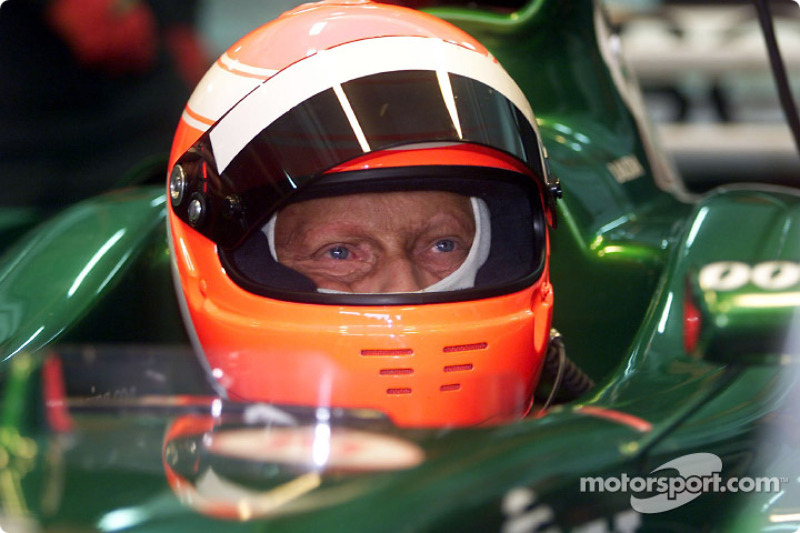 Niki Lauda au volant