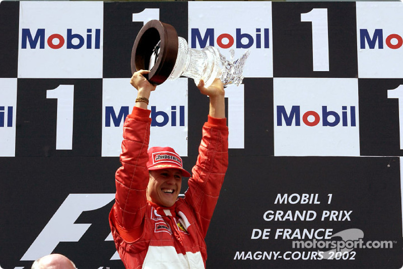 Podium: 1. Michael Schumacher, Ferrari