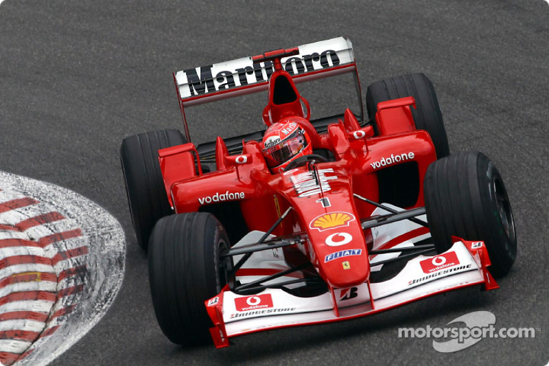 2002: Michael Schumacher, Ferrari F2002