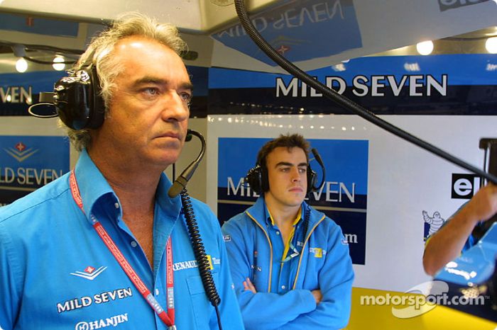 Flavio Briatore y Fernando Alonso