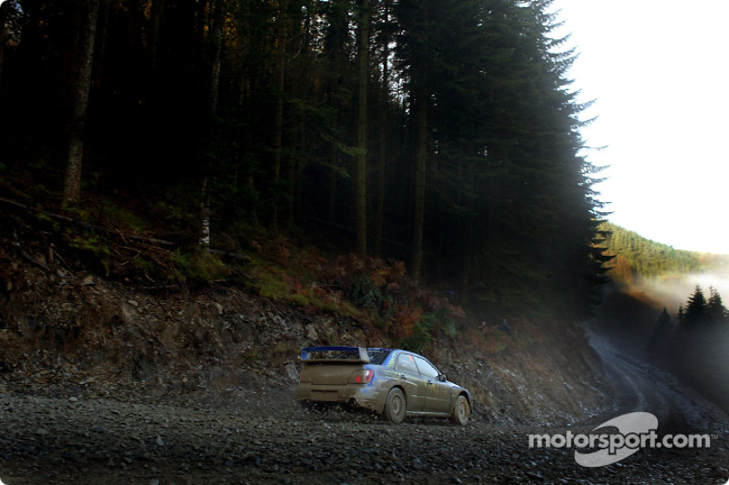 Петтер Сольберг, Subaru Impreza WRC2002