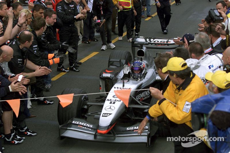 Kimi Raikkonen - en el GP de Australia de 2003 (fue 3º)