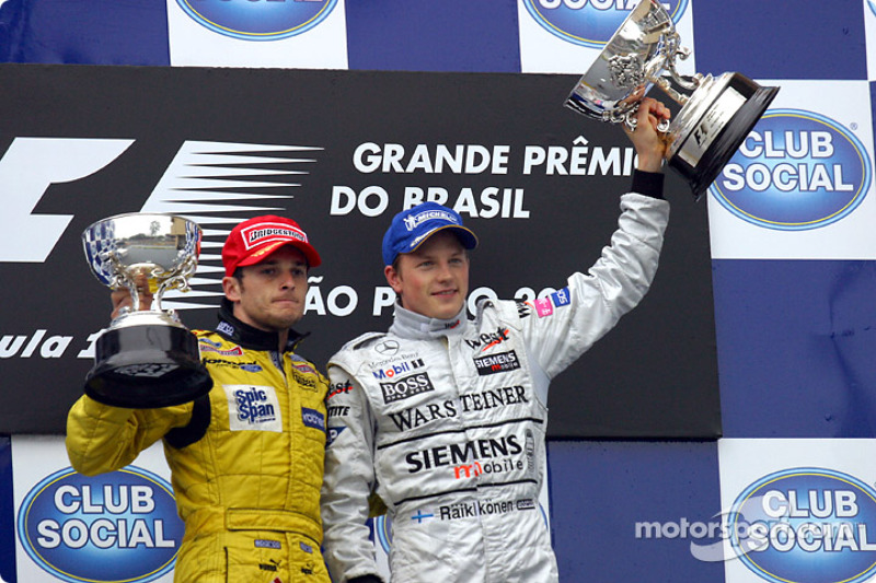 2003 : 1. Giancarlo Fisichella, 2. Kimi Räikkönen, 3. Fernando Alonso