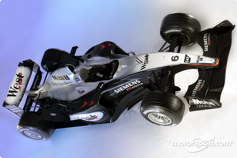 The new McLaren Mercedes MP4-18