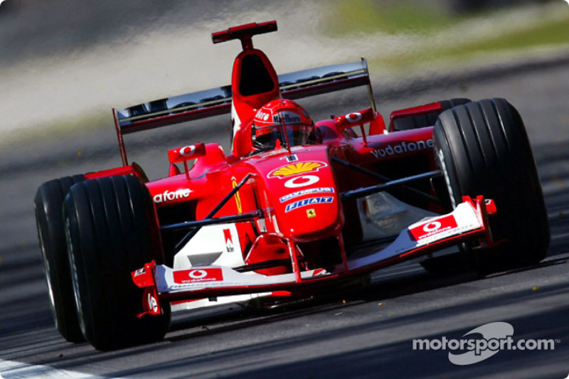 #6: Ferrari F2002 (2002-2003)